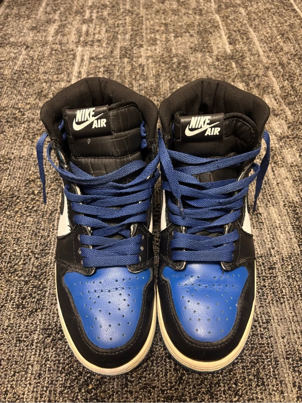 Youth/mens High-Top Jordan 1 Royal Toes